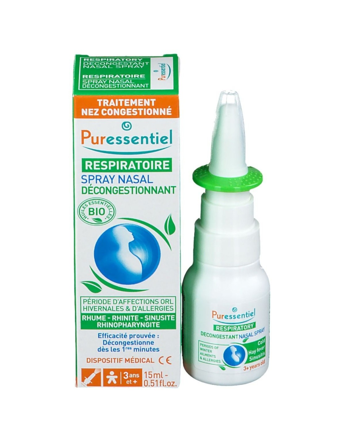 Spray Nasal décongestionnant allergies 30ml