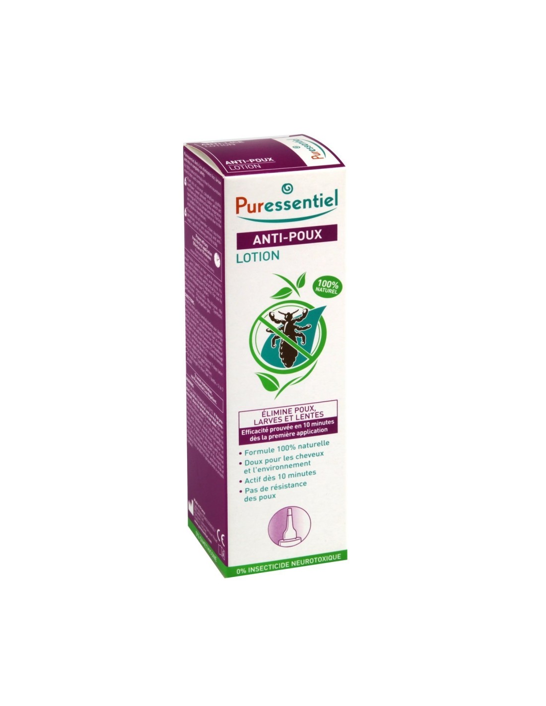 Puressentiel Lotion anti-Poux 100ml + Peigne - Puressentiel 