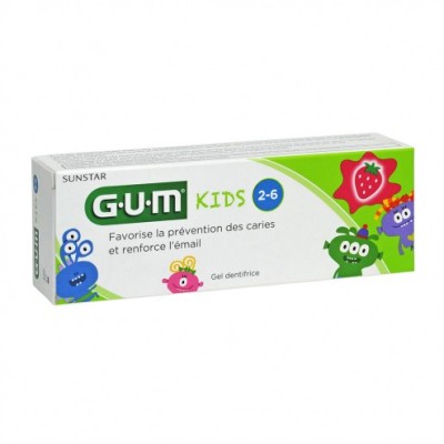 GUM KIDS DENTIFRICE FLUORE...