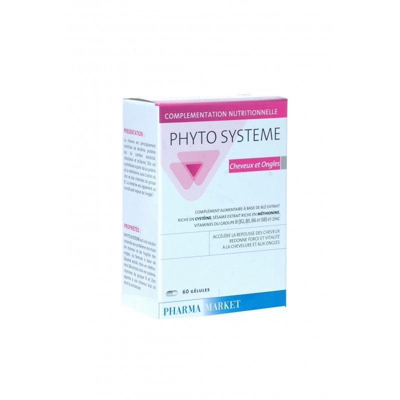 PHYTO SYSTEME CHEVEUX & ONGLES B60...