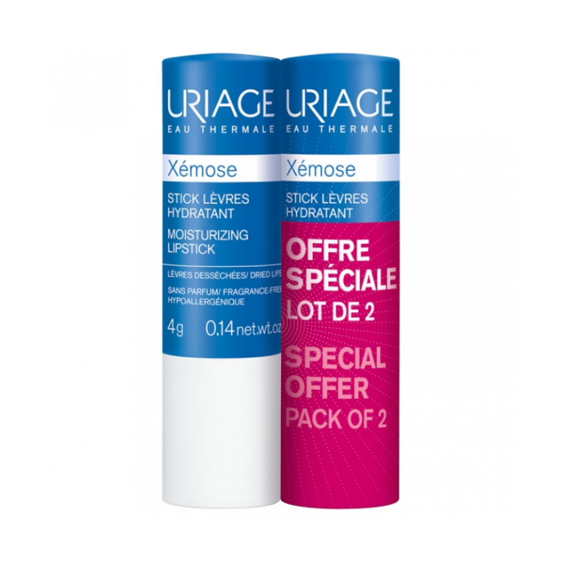 URIAGE PACK XEMOSE STICK LEVRES 4G*2