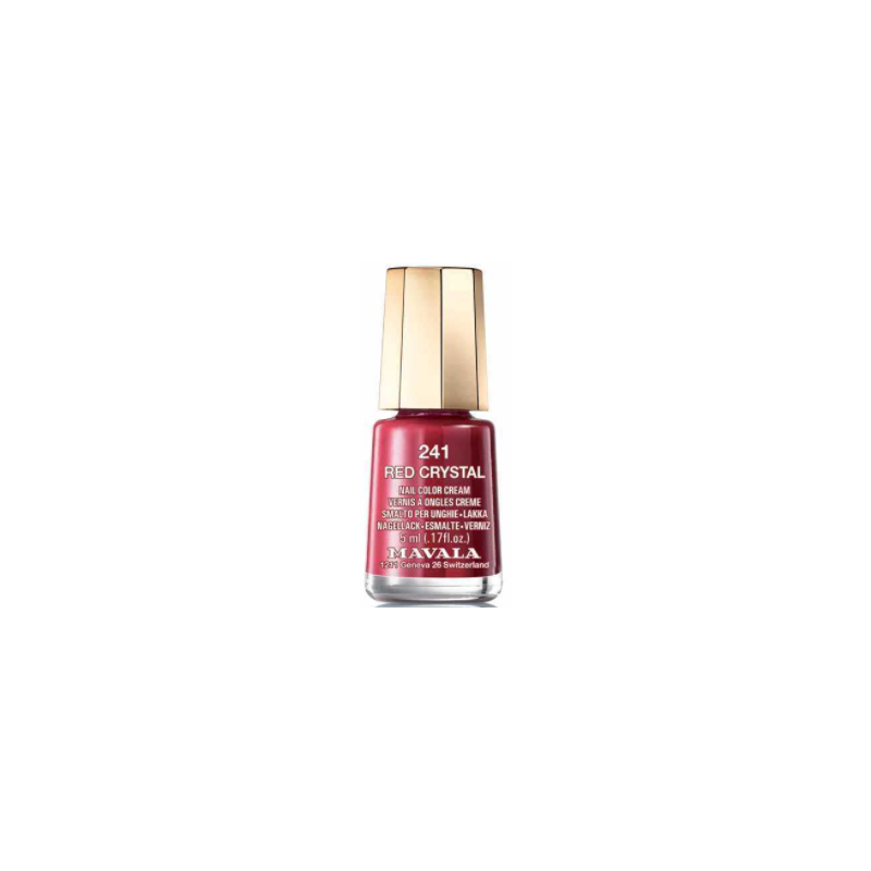 MAVALA VERNIS A ONGLES RED CRYSTAL N241