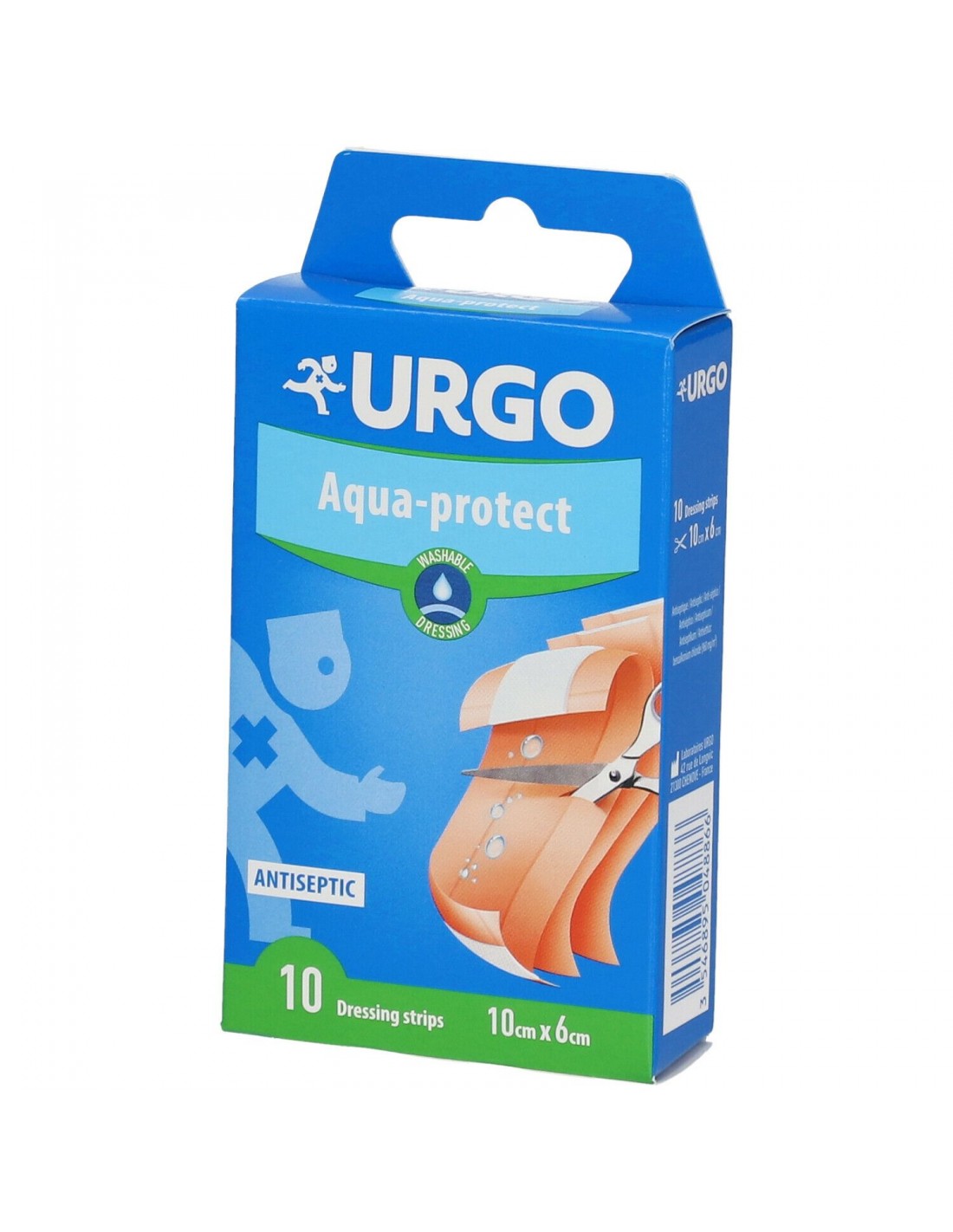 URGO AQUA PROTECT 10CM*6CM B10