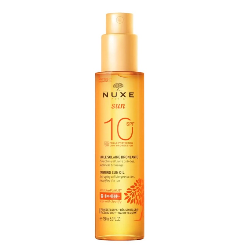 NUXE SUN HUILE BRONZANTE VISAGE ET...