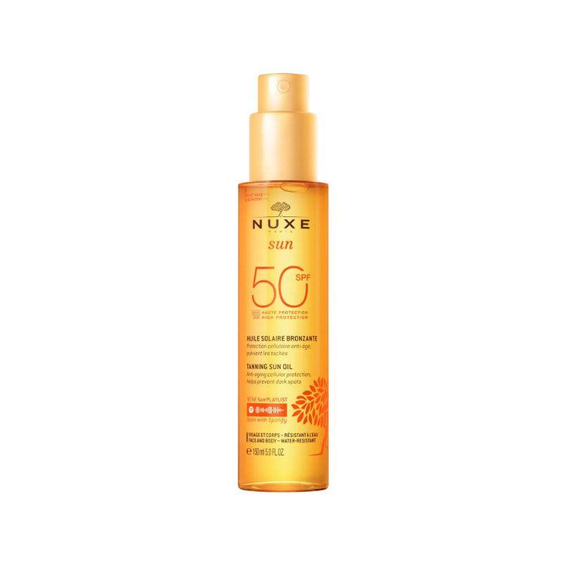 NUXE SUN HUILE BRONZANTE VISAGE ET...