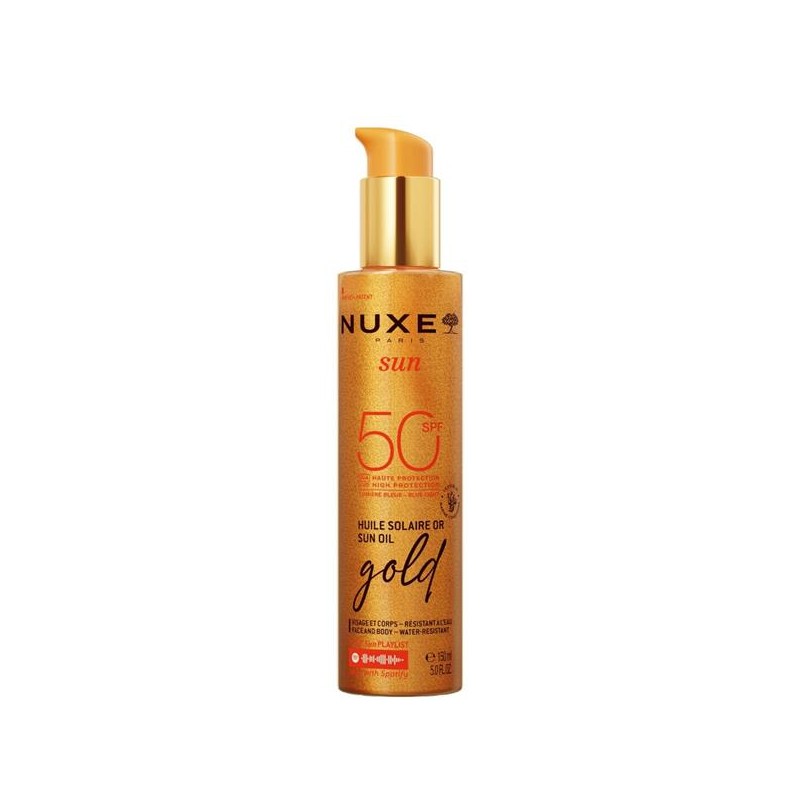 NUXE SUN SPF50 HUILE SOLAIRE GOLD 150 ML