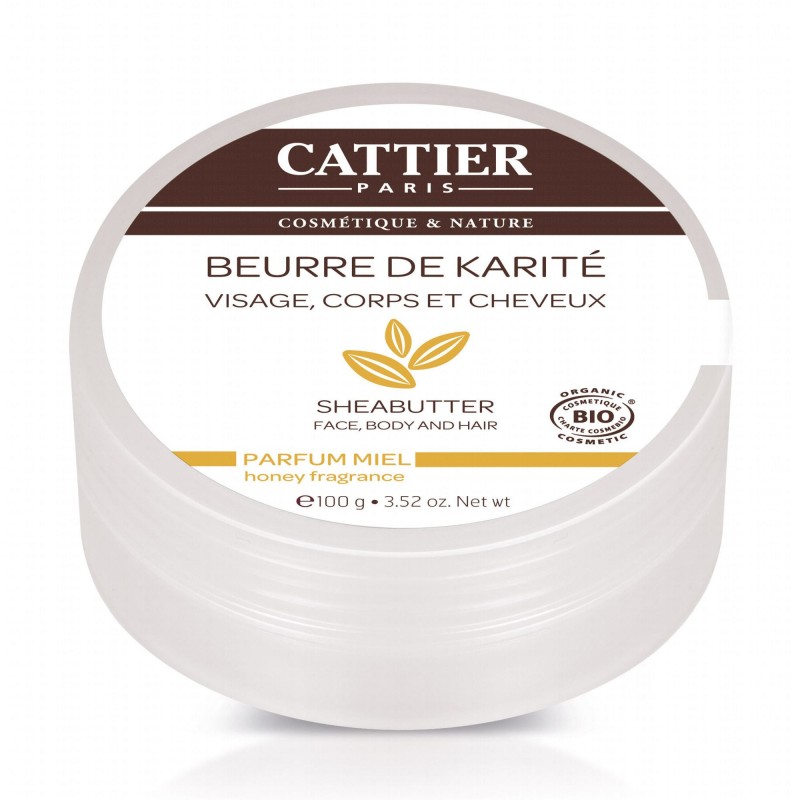 Cattier Beurre De Karité Parfum Miel...